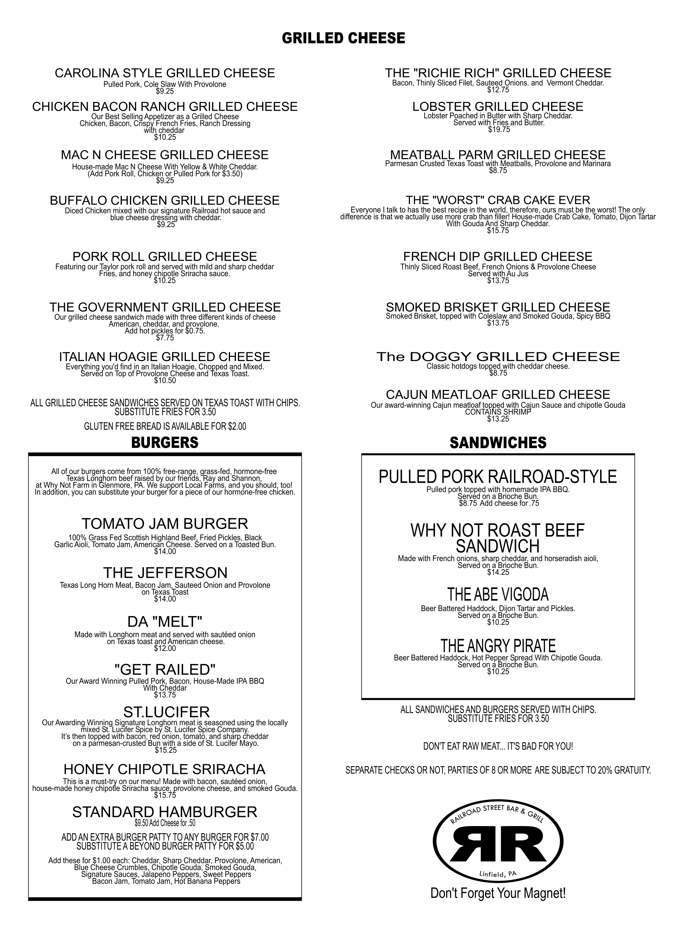 FOOD MENU GRILLED CHEESE SIDE 5 PRINT 1-1